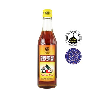 【歐盟最高等級A.A. Clean Label 100%無添加驗證+HALAL 清真認證】特選野蜂蜜410g