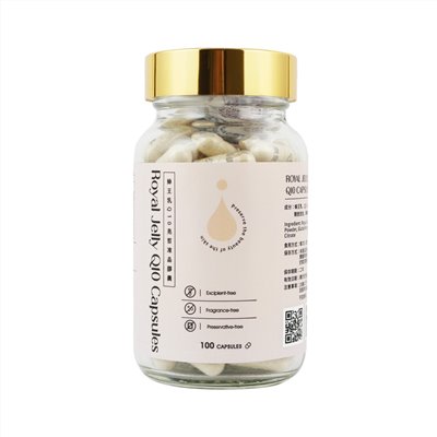 【美安專區】蜂王乳Q10 亮皙凍晶膠囊100粒