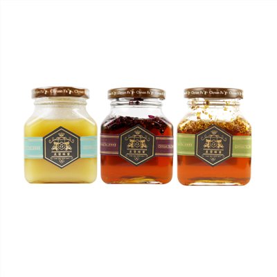 250g任選三瓶999元 (鴨掌木/玫瑰蜂蜜醬/桂花蜂蜜醬)-泉發蜂蜜